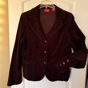 Valerie Stevens Women's Rich Brown Blazer